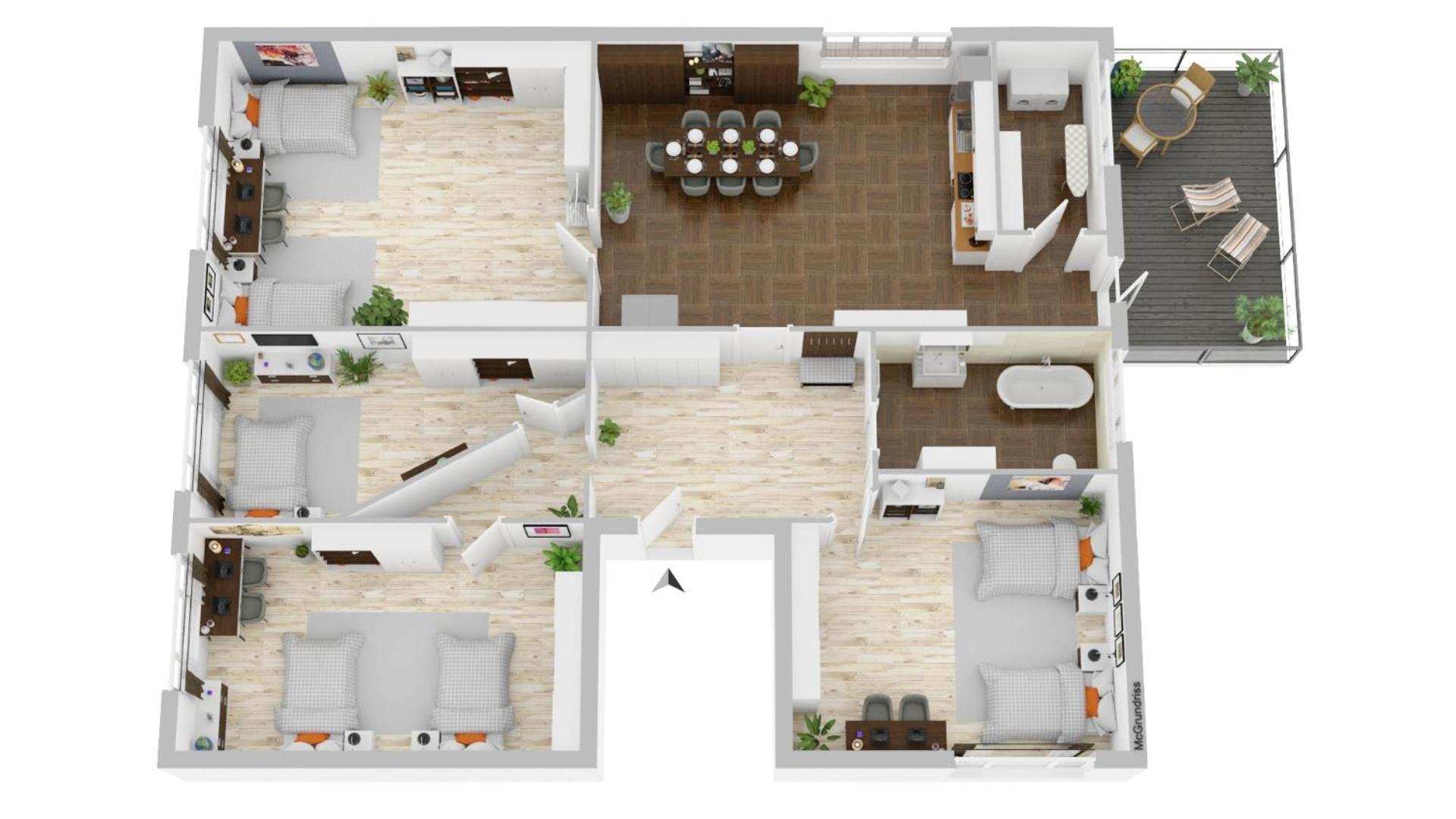 -Cs24- 4 Rooms Apartment With Rooftop - Ka02 Iserlohn Extérieur photo